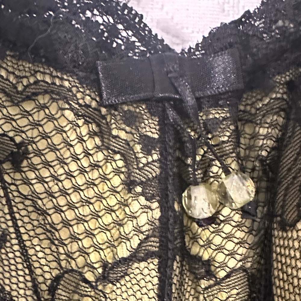 Black Lace Basque - Picture 4 of 7